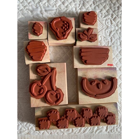 Stampin Up Fruit Medley Rubber Stamp Set - Picture 8 of 9